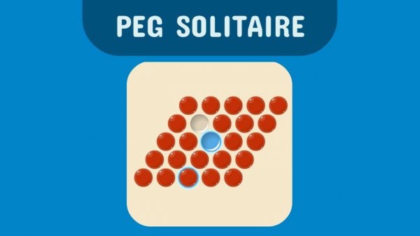 Peg Solitaire Puzzle Game - Classic Logic Puzzle