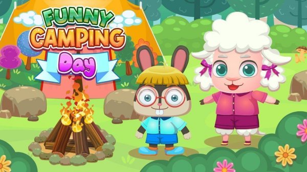 Funny Camping Day - Outdoor Adventure Game