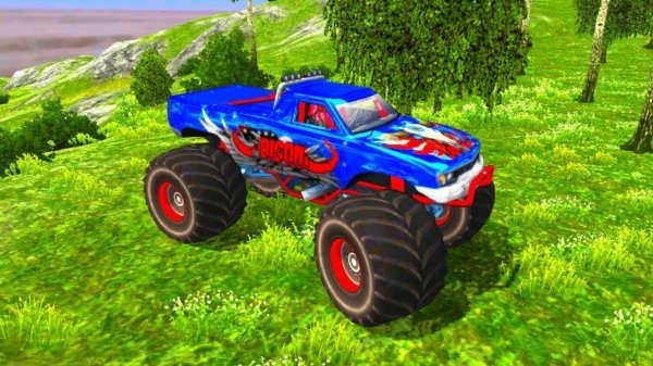 Real Simulator Monster Truck: 3D Driving Game