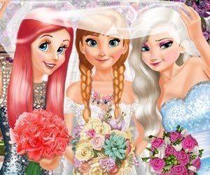 Bride and Bridesmaids Dress Up Online Game