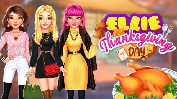 Ellie Thanksgiving Day - Cooking Game