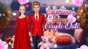Valentine's Day Couple Date: Fashion & Romance Game