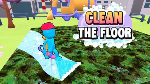 Clean The Floor: Spotless House Game