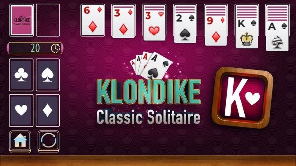 Classic Klondike Solitaire: Free Card Game Puzzle