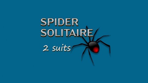 Spider Solitaire 2 Suits: Classic Card Game - Puzzle Game