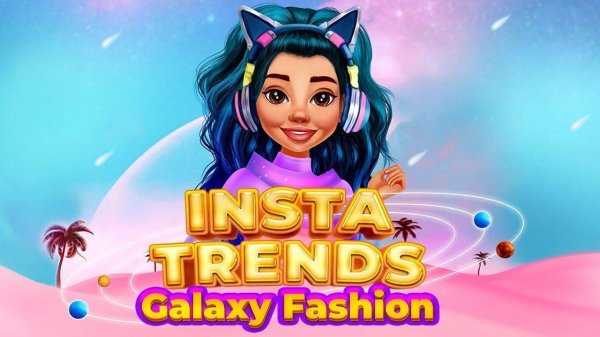Insta Trends Galaxy Fashion Dress Up Game
