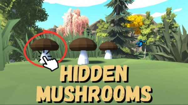 Hidden Mushrooms: Nature Search Game