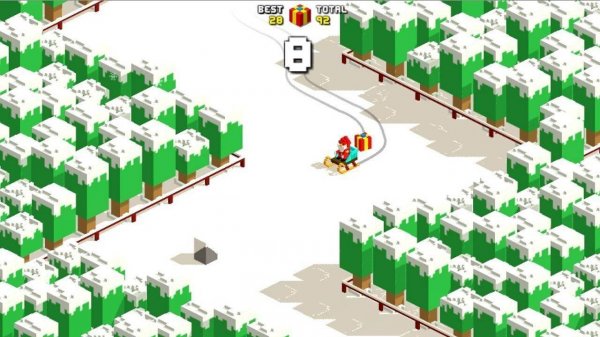 Snowy Slope Runner Game