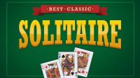 Classic Solitaire Card Puzzle