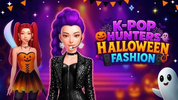 K-Pop Hunter Halloween Fashion Dress Up Game
