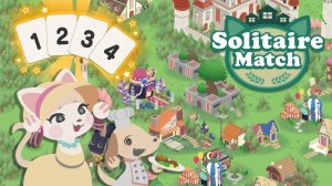Solitaire Match: Village Builder Puzzle Game
