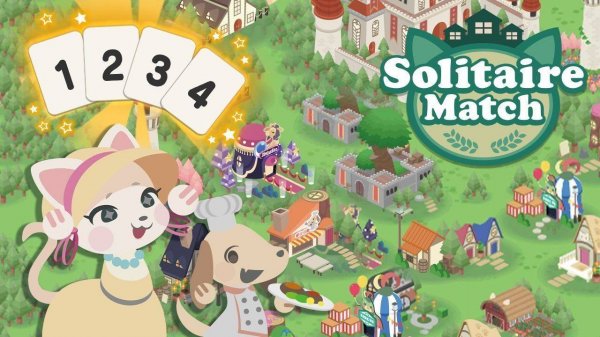 Solitaire Match: Village Builder Puzzle