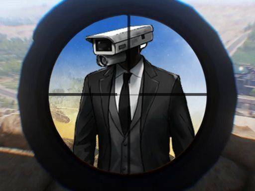 Skibidi Toilet vs Cameraman Sniper Game Online Arcade Game
