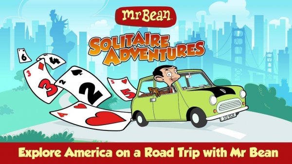 Mr Bean Solitaire Adventures: Card Puzzle Game
