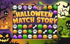 Halloween Match Story - Spooky Puzzle Game