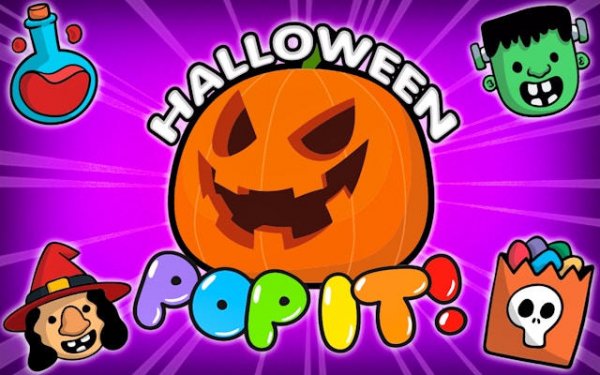 Halloween Pop It Fidget Toy Online Game