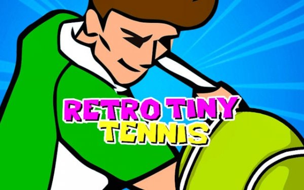 Retro Tiny Tennis: Classic Arcade Sports Game Online