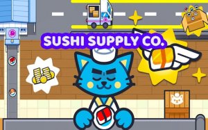 Sushi Supply Co. - Kitty Chef Restaurant Tycoon Online Game