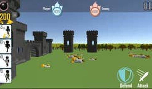 Stickmans War 2 Online Arcade Game