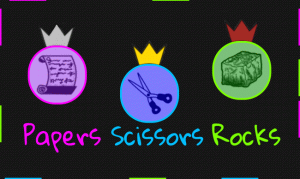 Papers Scissors Rocks Online Survival Game Arcade Game